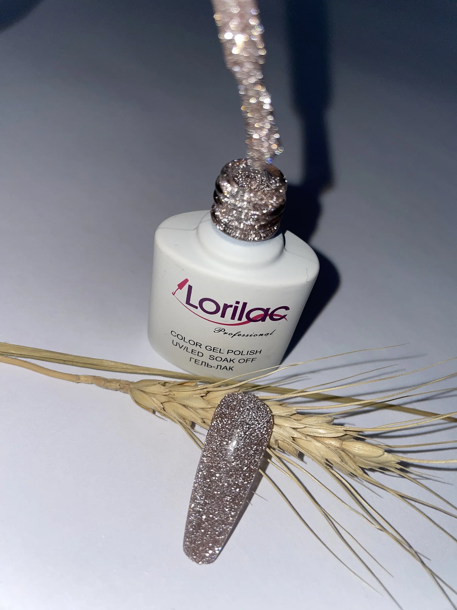 Lorilac Гель-лак светоотражающий Диско Color Gel Polish Disco Style №4 10 мл