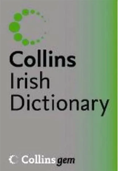 Коллинз ирландский словаря (драгоценный камень) Коллективный нюанс