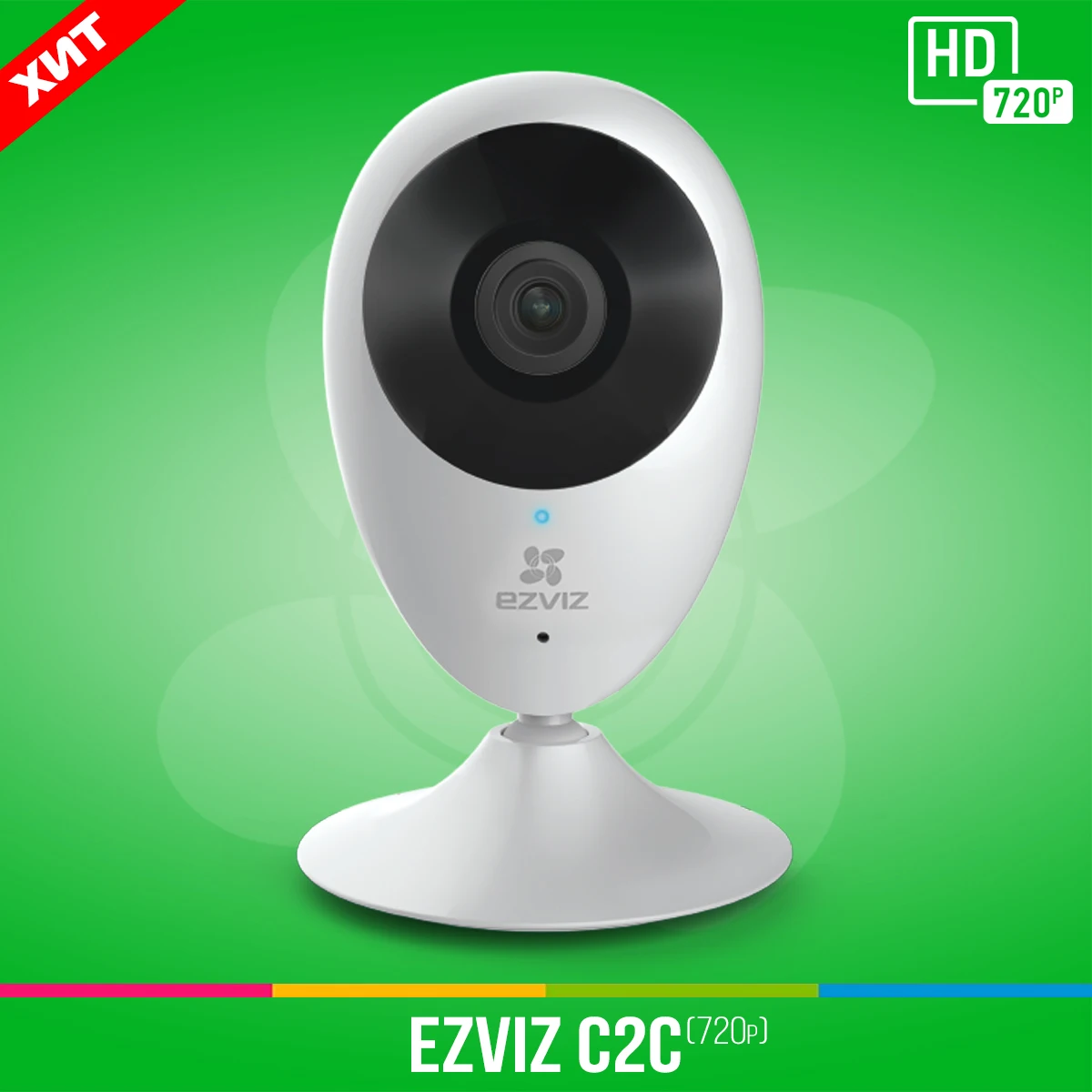 Камера видеонаблюдения wifi для дома видеоняня с двусторонней аудиосвязью EZVIZ С2С