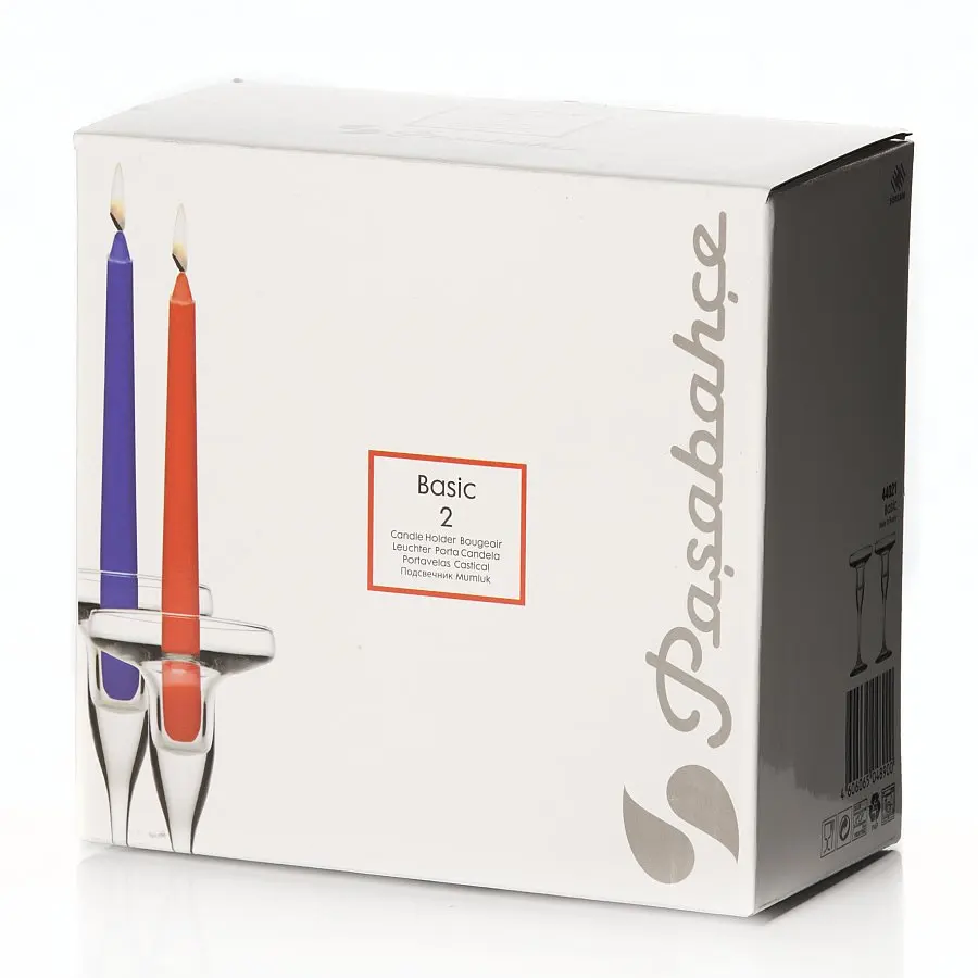 Набор подсвечников Pasabahce &quotBasic&quot 2 шт|Подсвечники| |