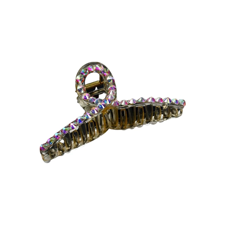 Краб для волос Сима-Ленд Кэрол Петелька Сверкание 11*4 5 см 1 шт | Красота и здоровье