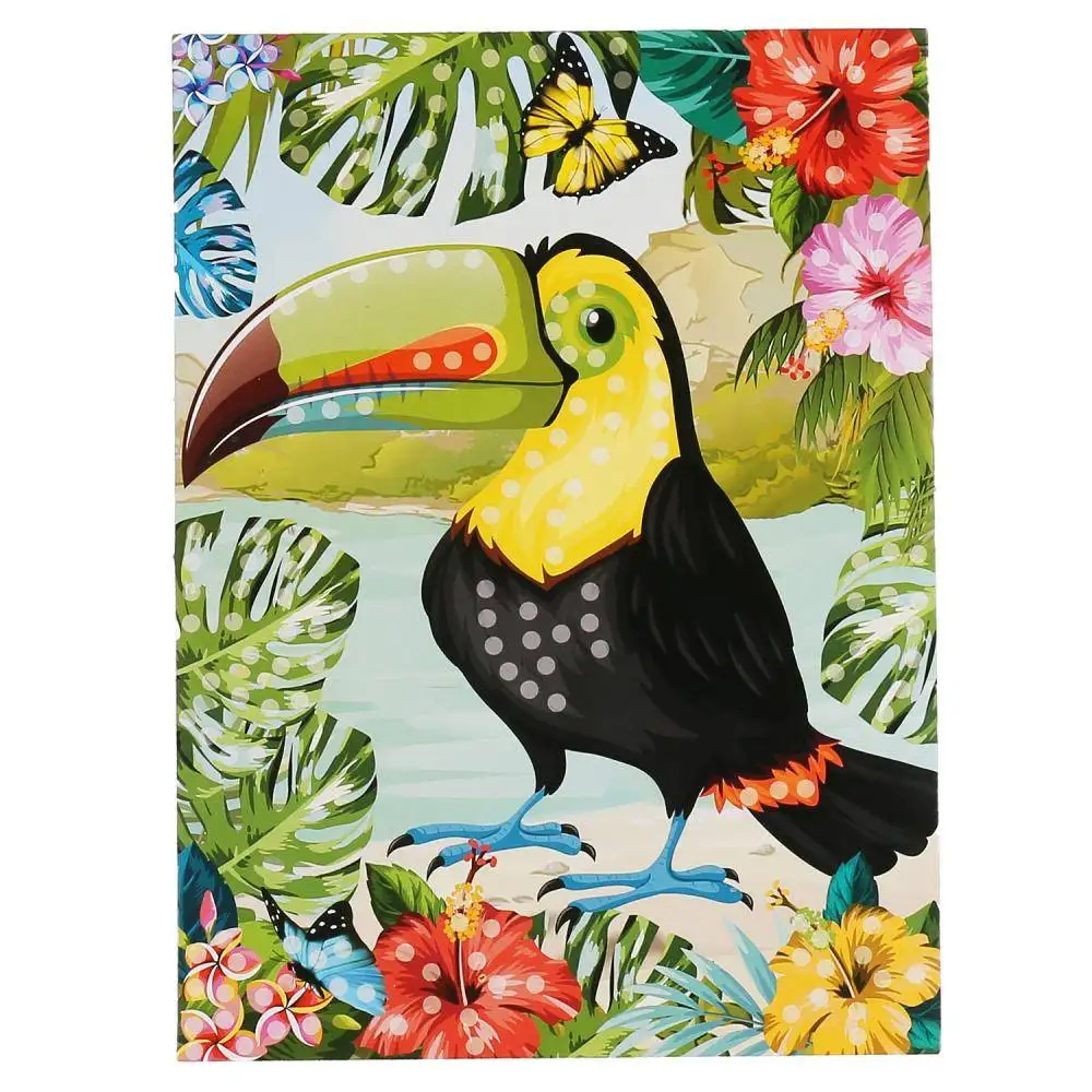 Applique пайеток and rhinestones 17 х23 cm &quotToucan&quot multiart 261-ma-ps | Дом и сад