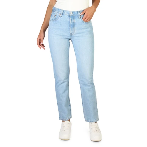 Levis 501 _ L30 женская синяя 110412 