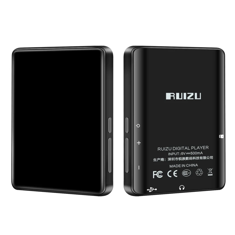 Buy Ruizu MP3 player 2.8 inch full touch screen portable mini 32GB built-in large memory HiFi music FM radio pedometer on