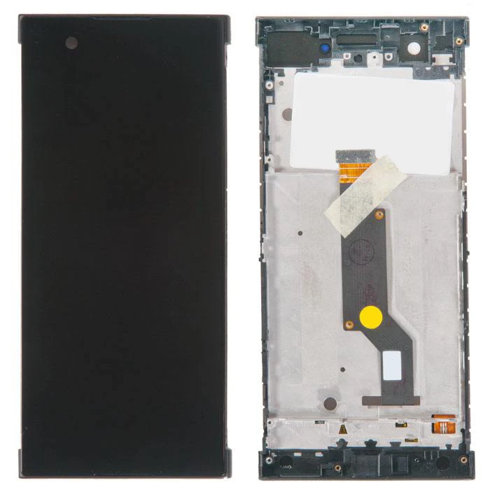 Дисплей (экран) в сборе с тачскрином для Sony Xperia XA1 Dual G3112 рамкой черный