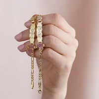 personalized baby name customized jewelry birthday gifts custom pink feet bracelets
