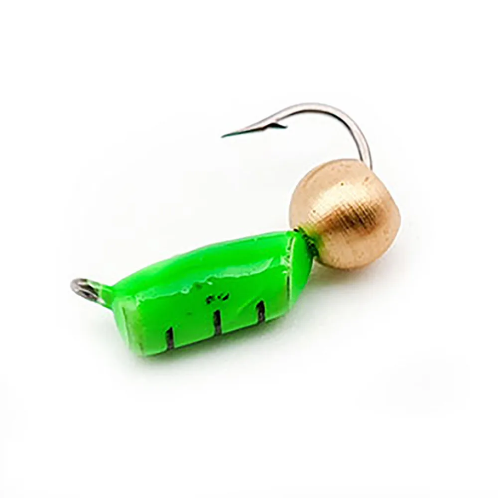 Sea mouse for winter fishing tungsten wormix37 column with brass ball ice perch flesh white fish | Спорт и развлечения