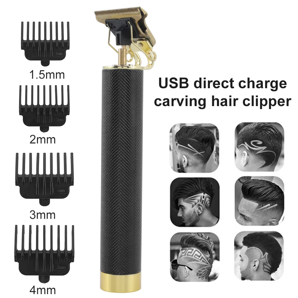 

T9 Hair Clipper Electric hair trimmer for Men Cordless Shaver Razor 0mm Barber Hair Cutting Machine Hair Cutter Styler Tools
