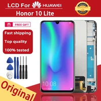 5 9 original display for huawei honor 10 lite lcd screen touch digitizer assembly for honor 10i hry lx1 lcd display