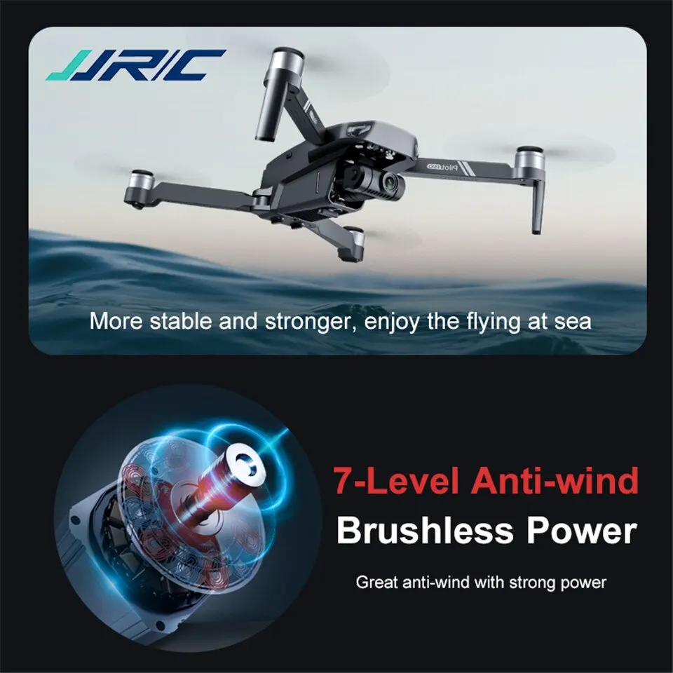jjrc x19 дрон 5g wi fi fpv 4k hd двойной камера бе