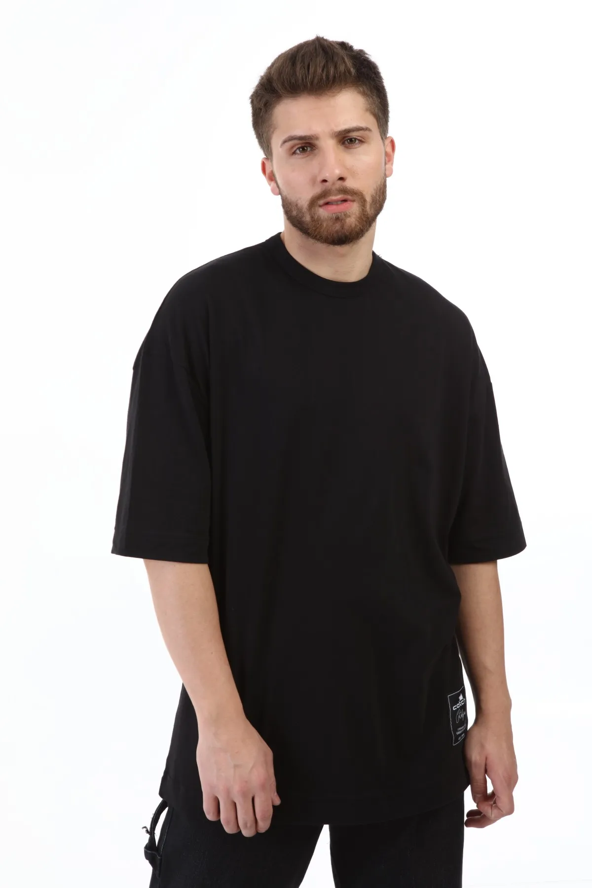 

Men's Dark Future Printed Oversize T-shirt 2021 New Season
