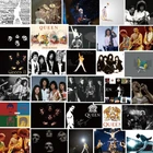 Наклейки из ПВХ Queen постер музыкальной группы, водонепроницаемые, 30 шт.упаковка