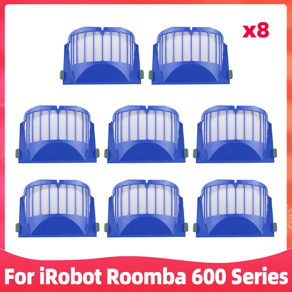 

Для iRobot Roomba 600 серии 692 690 680 660 651 650 620 618 610 620 625 671 695 564 робот-пылесос основная боковая щетка Hepa-фильтр
