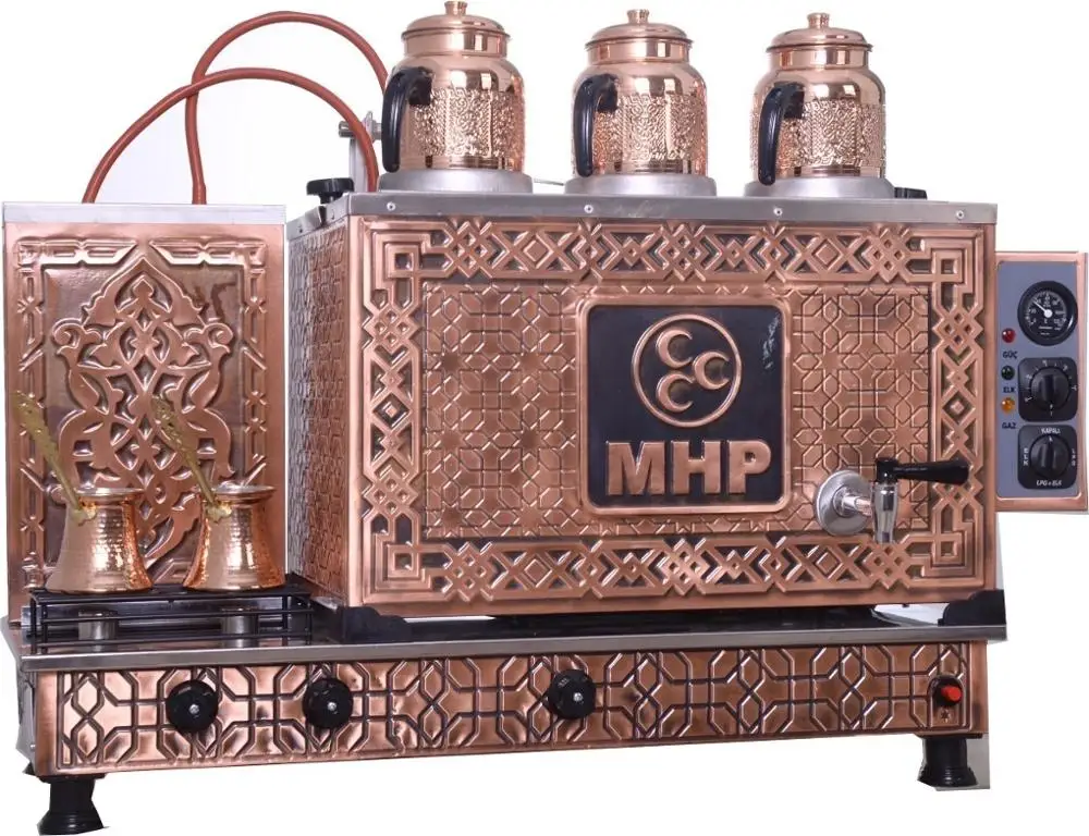 Кутlu | Профессиональная чайная машина Кофемашина Медная Кофеварка чайница для