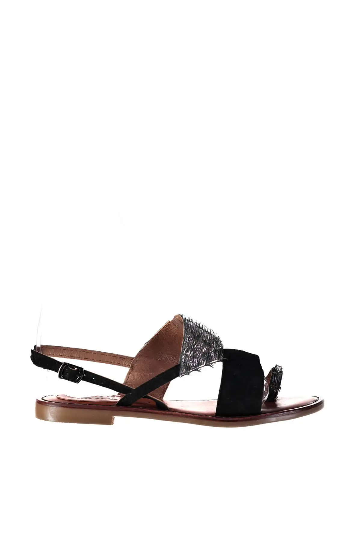 Pearl Genuine Leather Platinum Women 'S Sandals 120130008187 | Обувь