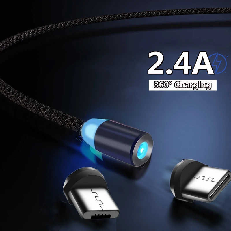 

USB Type C Cable Micro USB Fast Charging Mobile Phone Android Charger Type-C Data Cord For Huawei P40 Samsung Xiaomi Redmi
