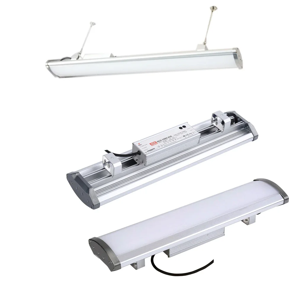 60/90cm Heavy Duty High Bay Light Led Linear Tri-proof Lamp IP65/IK10 80W 9600LM, 120W 15000lm
