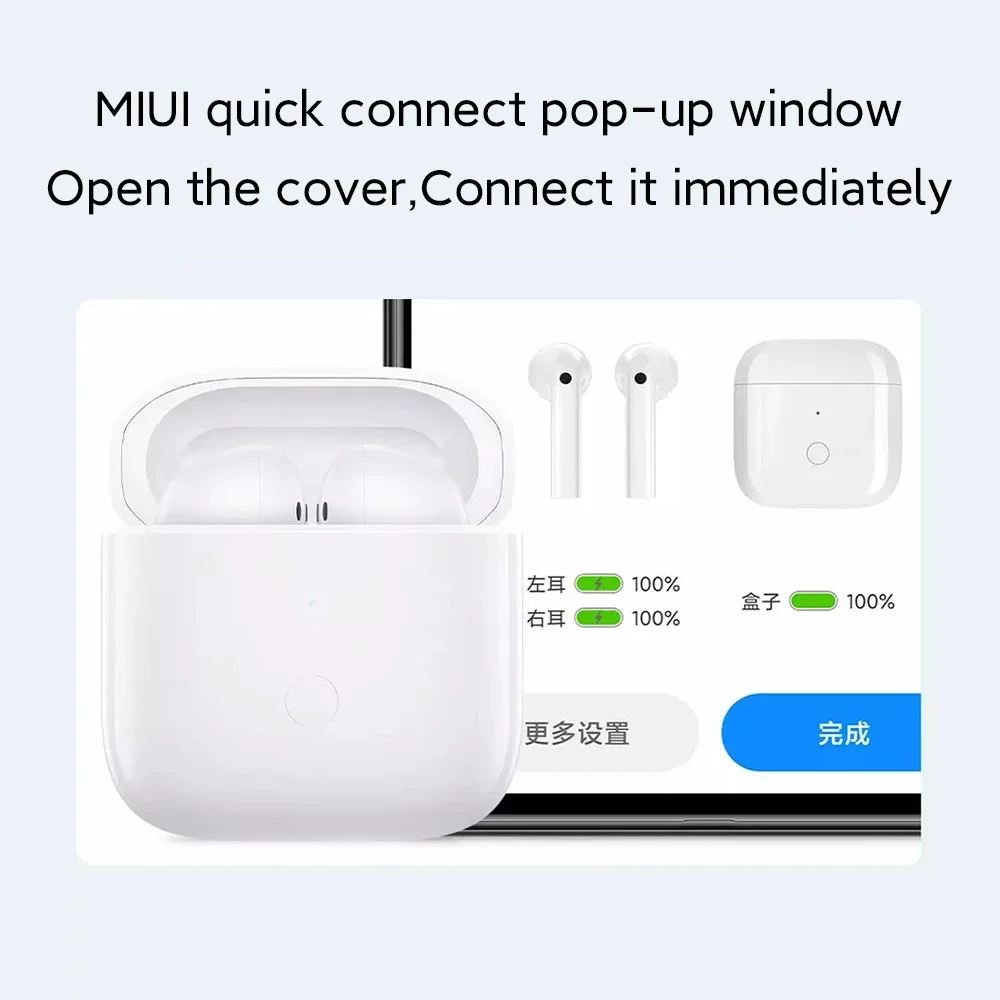 Беспроводные наушники Xiaomi Redmi Buds 3 Bluetooth TWS двойной микрофон чип QCC 3040 IP54