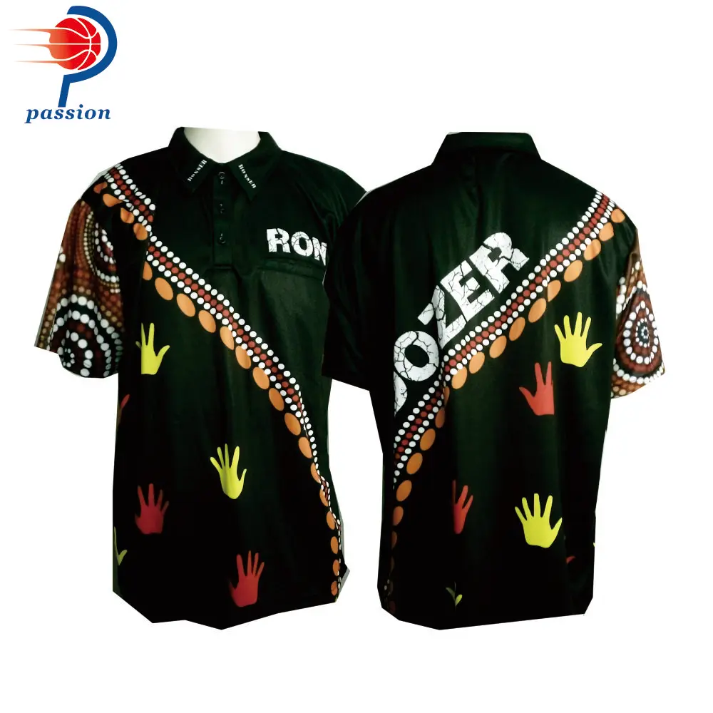 Взрослые команды черные рубашки для игры в Дартс с логотипом спонсора|Поло