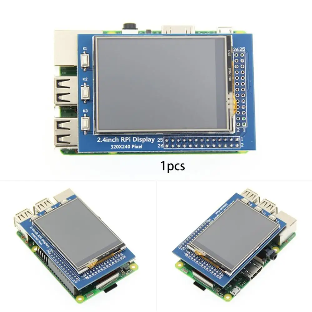 Модуль RPi TFT SPI с ЖК дисплеем 2 4 дюйма разрешение 320*240 серия сенсорной подсветкой
