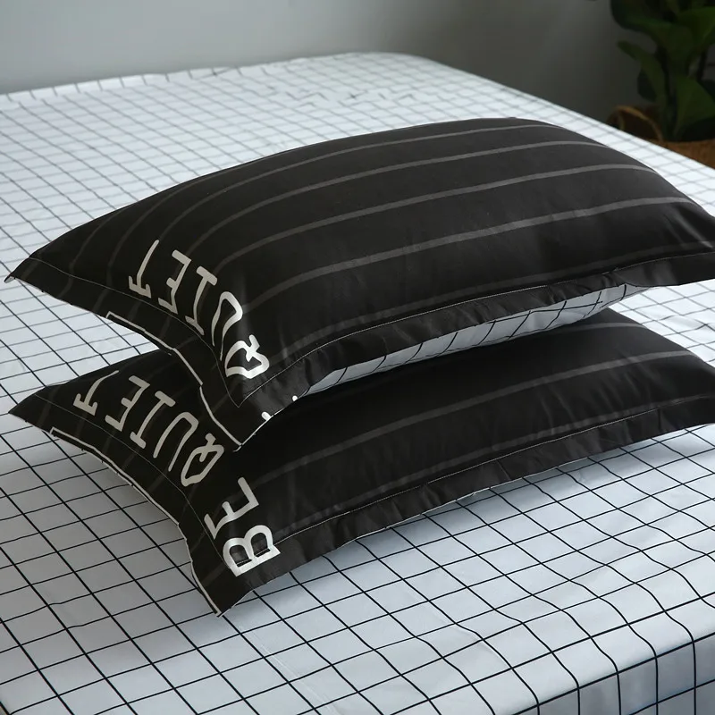 Современная наволочка в скандинавском стиле мягкие постельные принадлежности