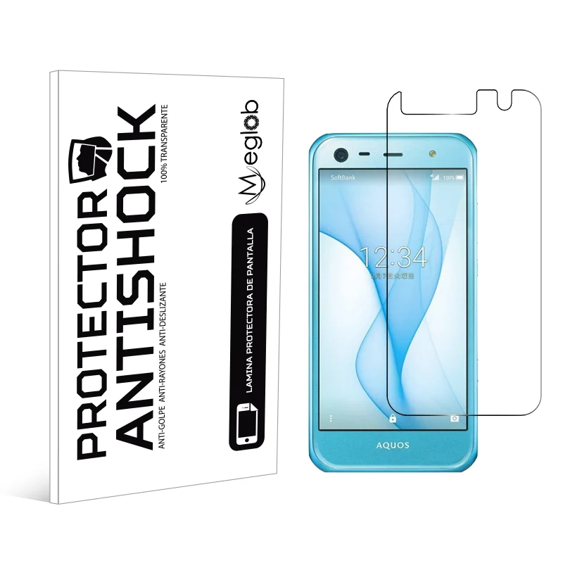 Экран протектор Анти-шок Анти-Царапины анти-ударная пленка для совместим с Sharp Aquos