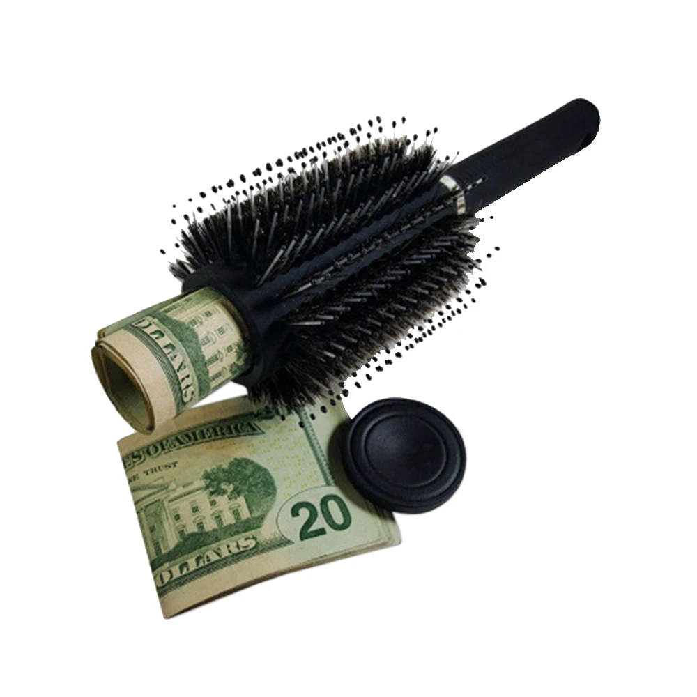 Hair Brush Comb Diversion Stash Safe Hidden Compartment Functions as an Authentic Perfect for Travel or At Home | Безопасность и