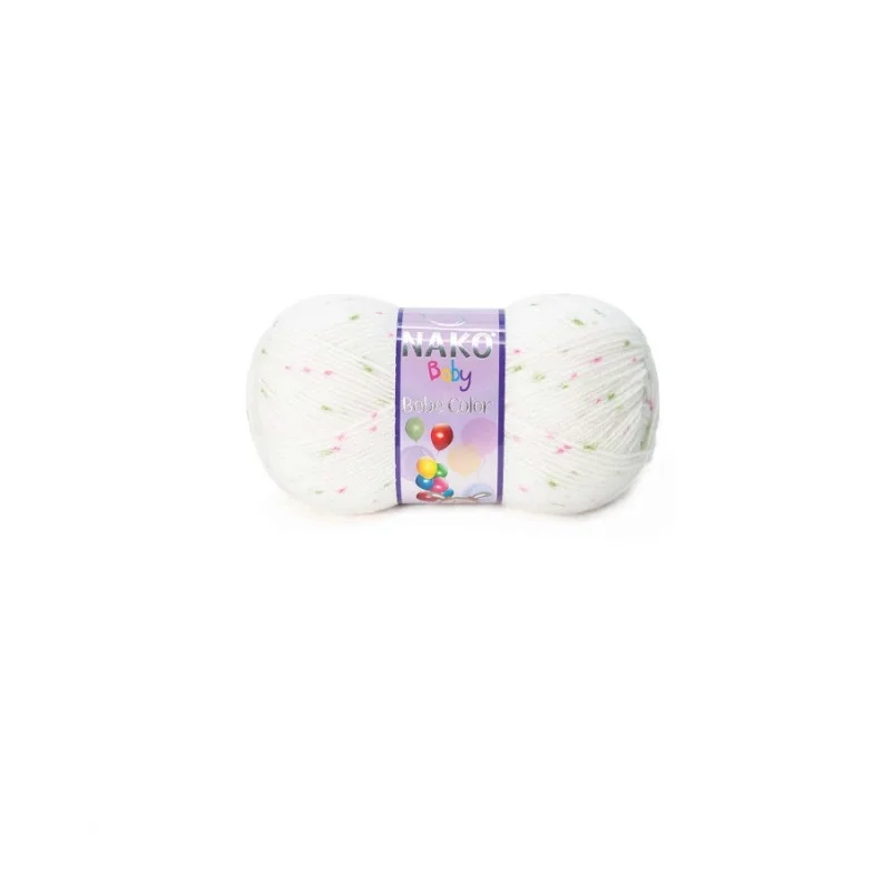 Цветная пряжа Nako Baby Bebe 100гр 360 м % 100 акриловая вязаная шапочка премиум-класса для