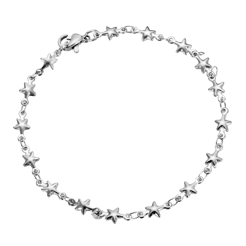 2019 высокое качество пять звезд браслет цепочка ювелирные изделия подарок для