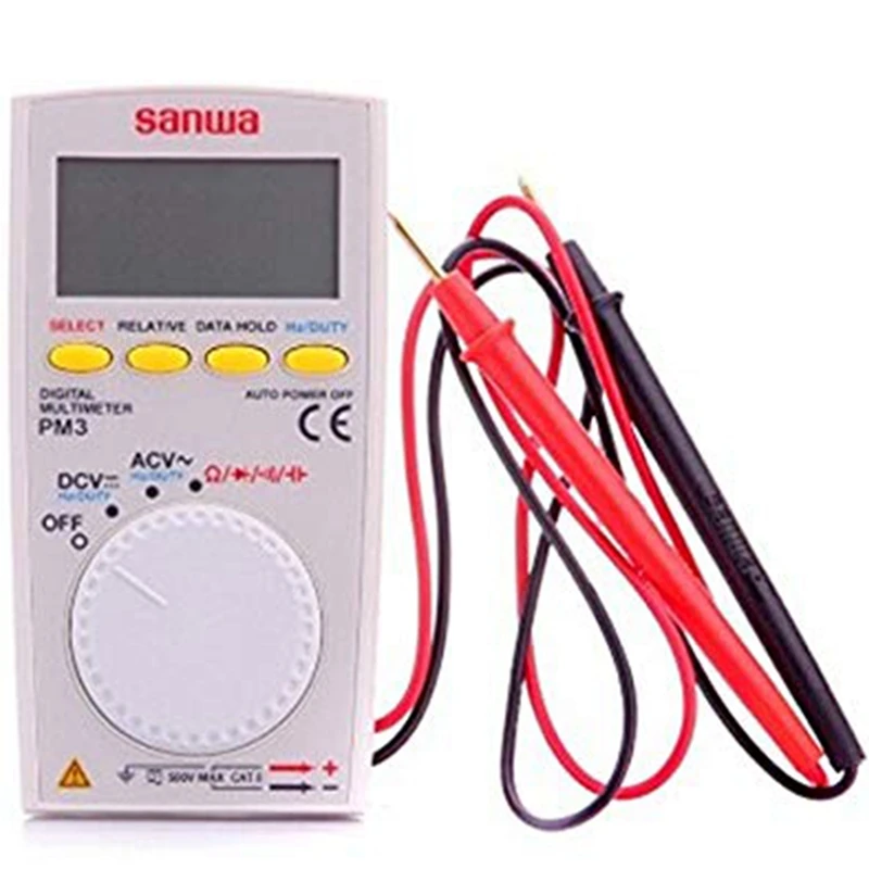 FMUSER оригинальный SANWA PM3 Smart Card цифровой мультиметр Высокая точность мини