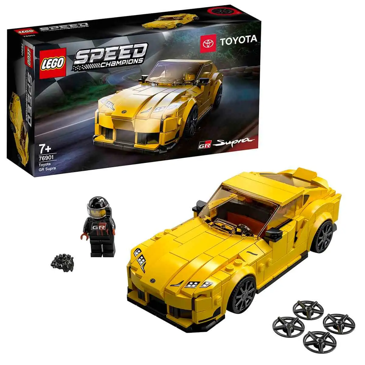 LEGO скоростные чемпионы Toyota G Supra 76901 автомобиль для детей которые любят игрушки