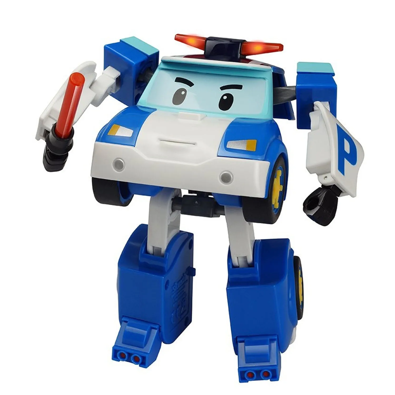 Трансформер Робокар Поли со светом и инструментами Robocar Poli 12 5 см | Игрушки хобби