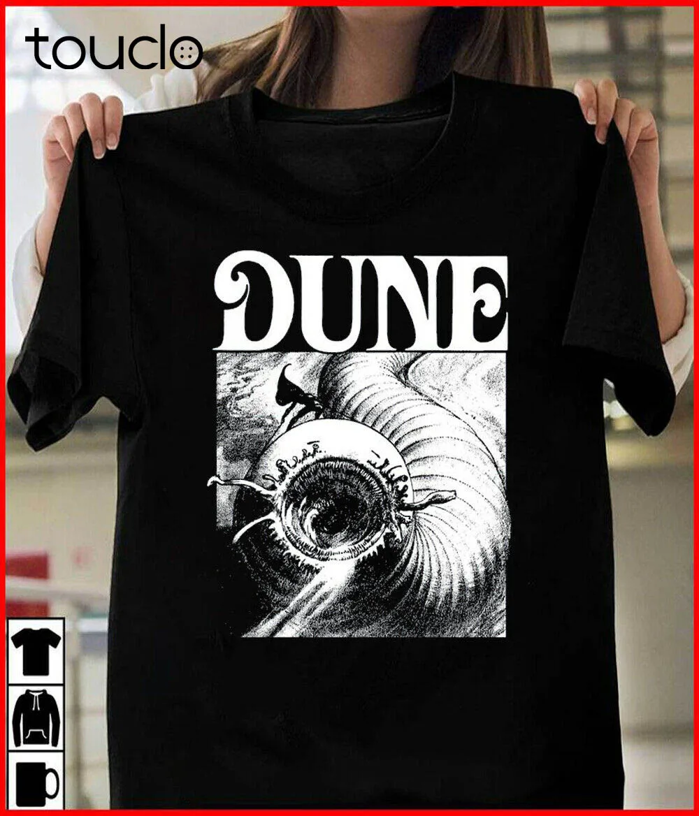 

DUNE SANDWORM Film 1984 Shirt, Unisex Black Shirt, Gift Ideas
