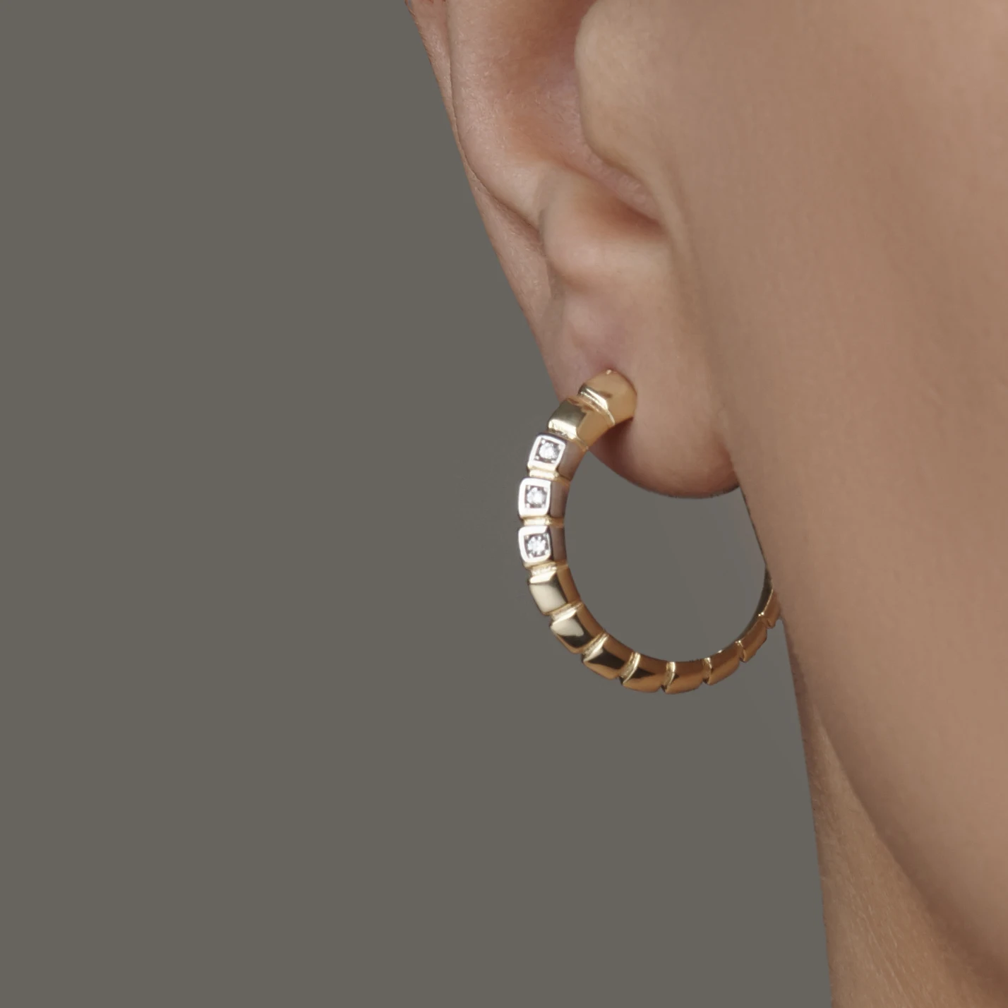 

925 Sterling Silver Dragon Tail Earrings