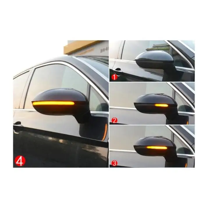 Passat B8 динамическое реле зеркальный сигнальный индикатор плавасветильник 2 шт. (1