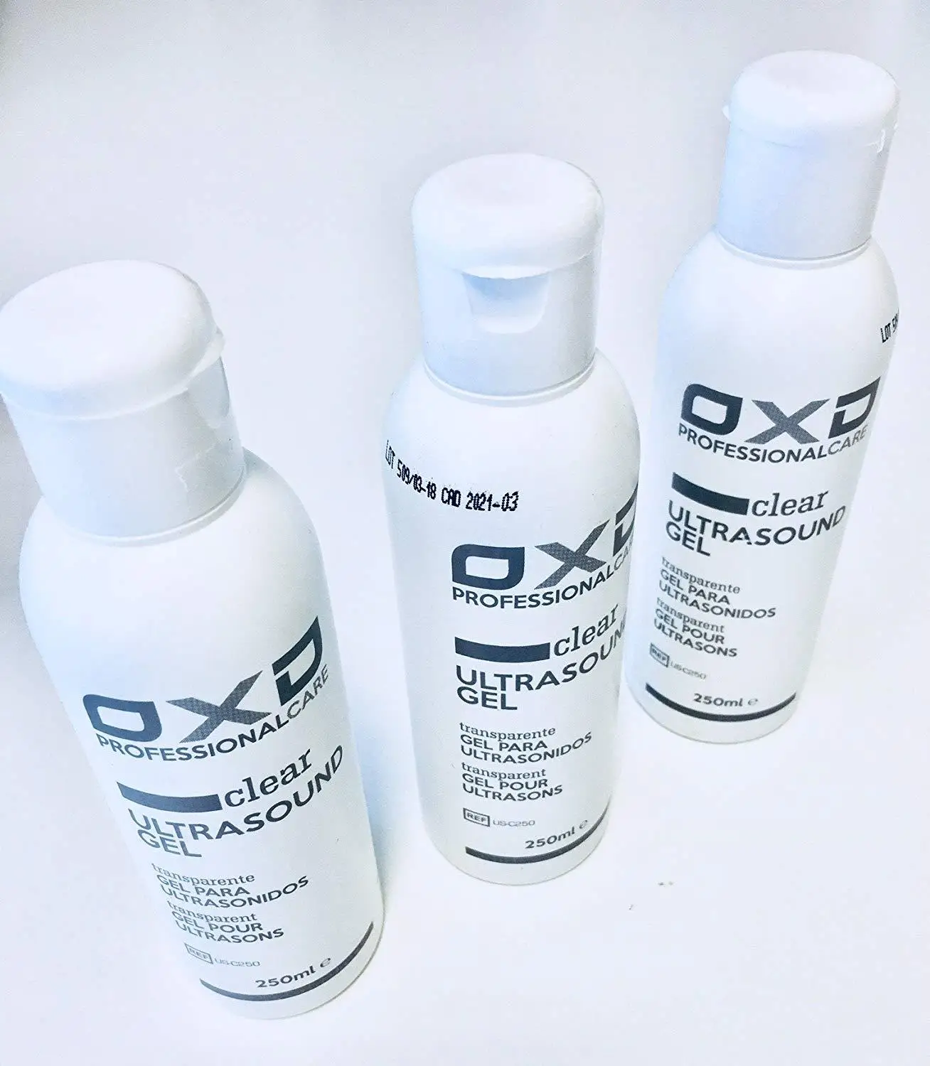 250 мл оксидного геля. Проводящей емкости для использования в кавитации