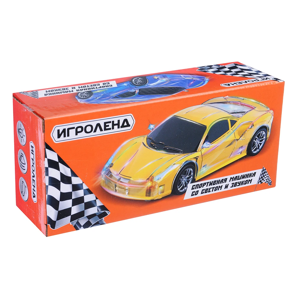 МАШИНА &quotCПОРТКАР В ЗАЩИТЕ&quot СВЕТ ЗВУК ДВИЖЕНИЕ ДАТЧИК СТОЛКНОВЕНИЯ|Другие