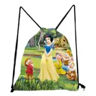 Рюкзак Disney Snow белый мешок с завязками, детский, для путешествий, с мягкой спинкой