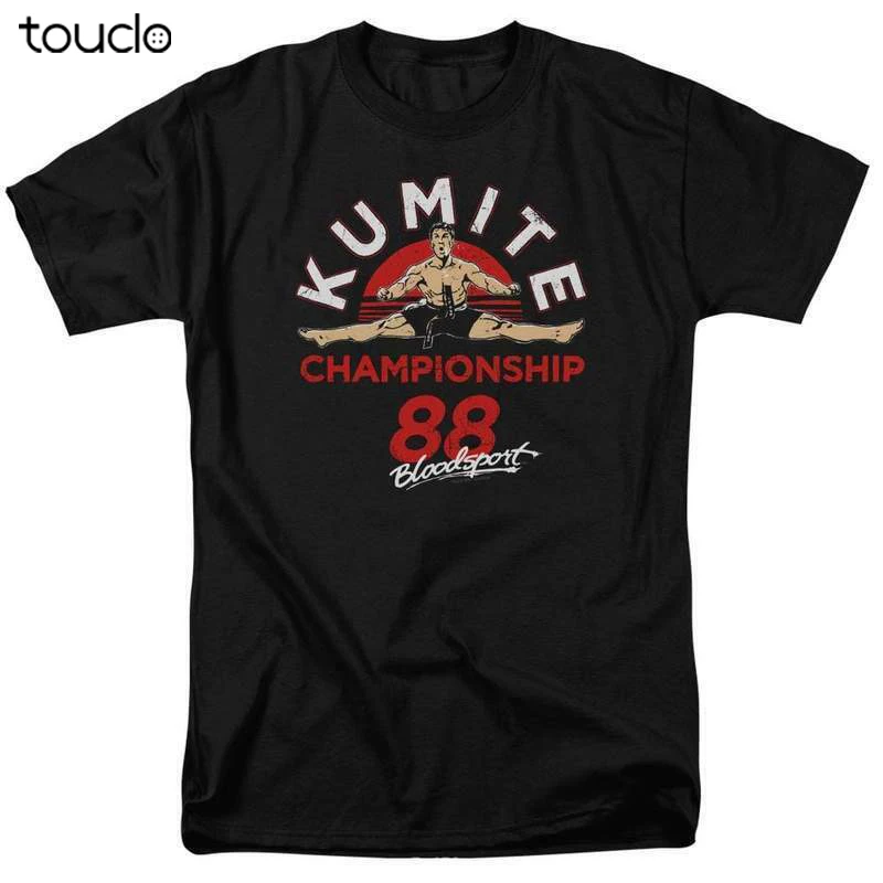 Спортивная футболка в стиле ретро фильм 1988 года Kumite Championship graphic tee MGM293|Мужские