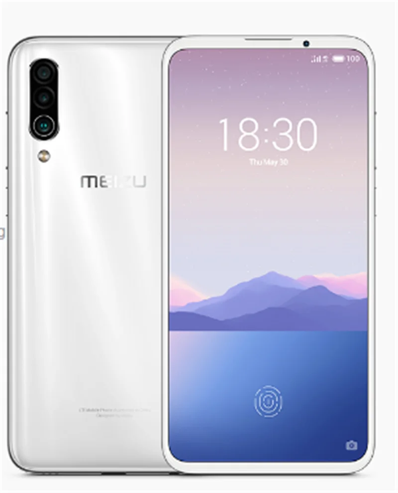 Телефон Meizu 16Xs глобальная прошивка экран мобильный телефон дюйма 6 ГБ 128 тройная