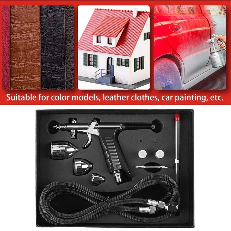 Аэрограф наборы для рисования Гравитационный пистолет-распылитель с шлангом 0 3/0