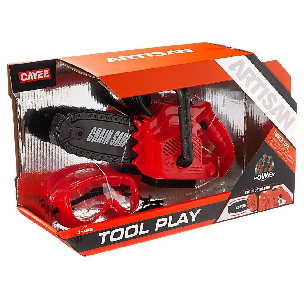 Бензопила игрушечная Junfa, c очками KY1068-109B