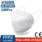 Маски FFP2 KN 95, маски fp2, оригинальные маски ffp 2 ffp2Mask, многоразовые, 100 шт., маски для защиты