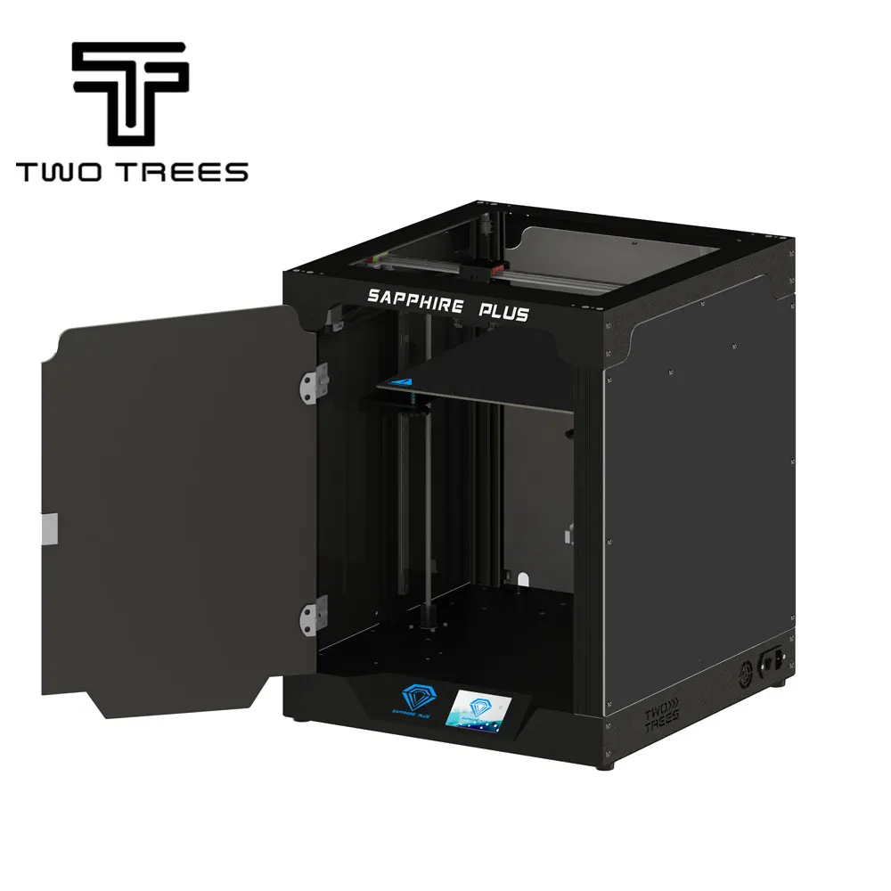 Twotrees 3D Printer Sapphire Plus V1.1 COREXY BMG Extruder Print Size 300*300*350mm PEI Kits 3.5 Touch Screen FDM Dual Z Axis