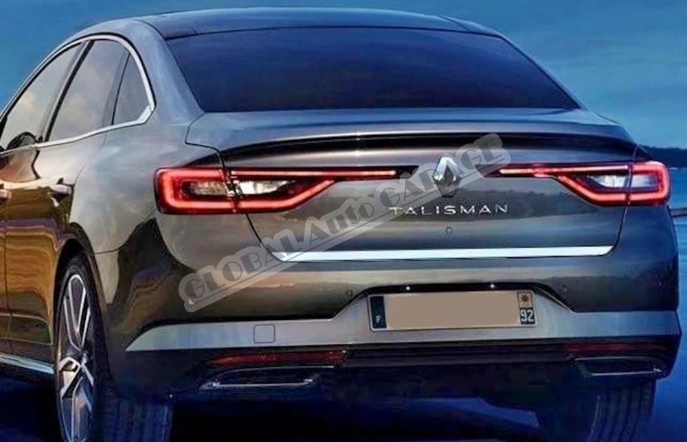 Хромированный задний багажник для Renault Talisman 2016-2021 отделка нижнего корпуса
