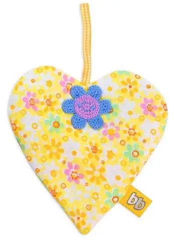Мягкая игрушка Басик Беби с желтым сердечком 20 см. BudiBasa BB-055 | Игрушки и хобби