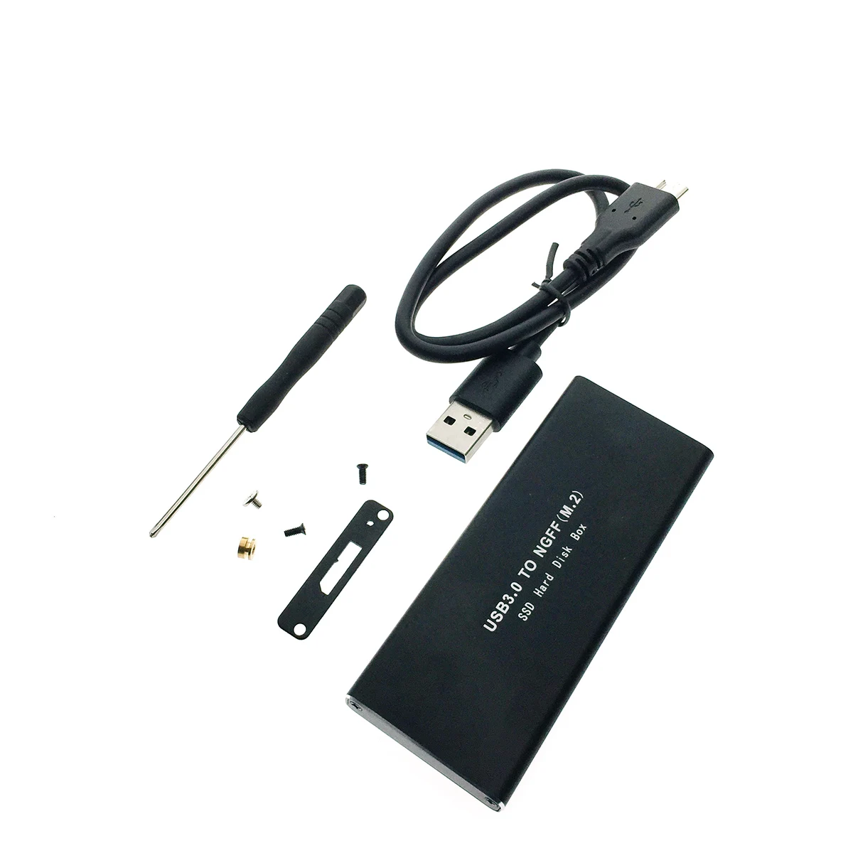 Внешний корпуc для M.2/NGFF/ SSD key B+M USB3.0|Адаптеры SSD| |