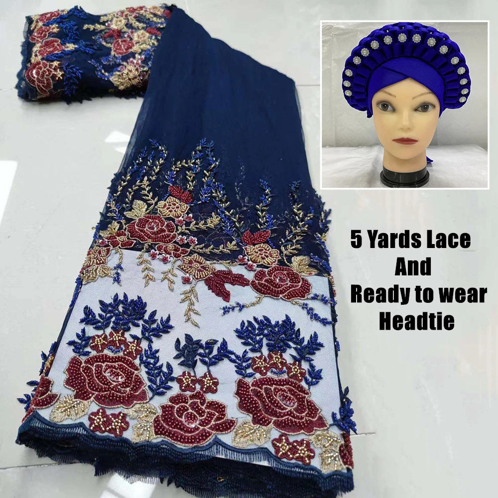 Высококачественные африканские тяжелые блестки ручной работы из бисера