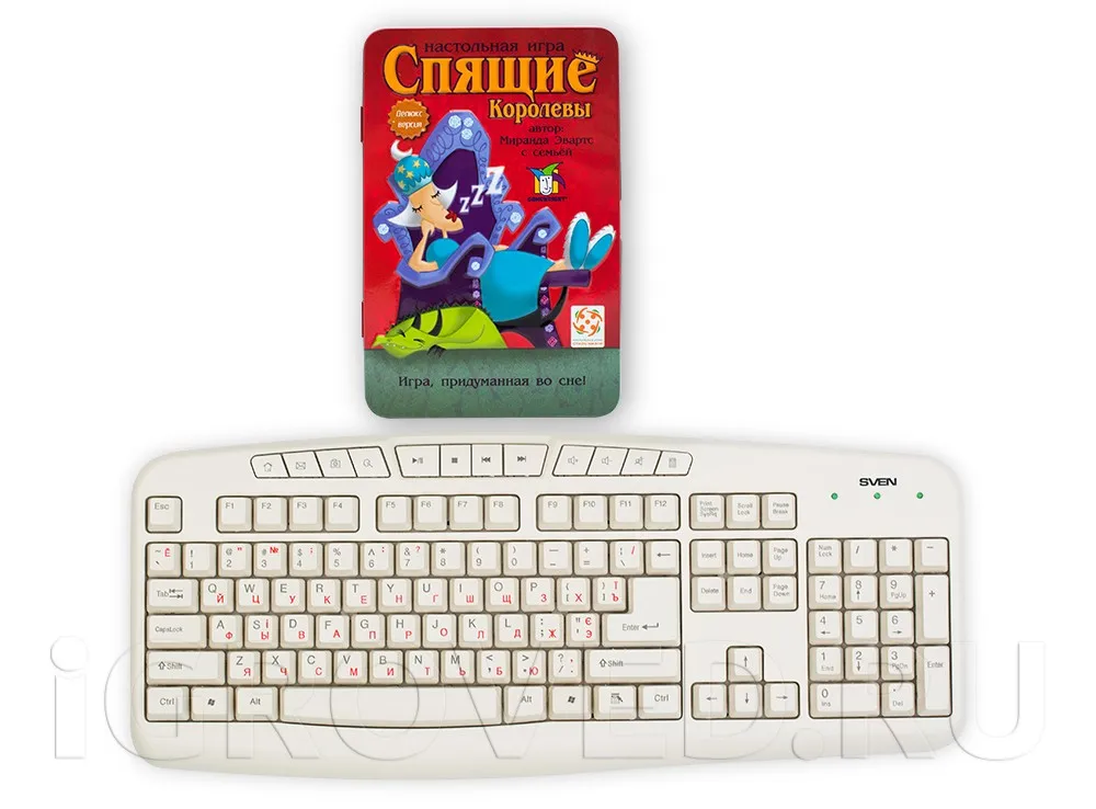 &quotСпящие королевы Делюкс&quot / Настольная игра Семейная На счет Карточная Фентези