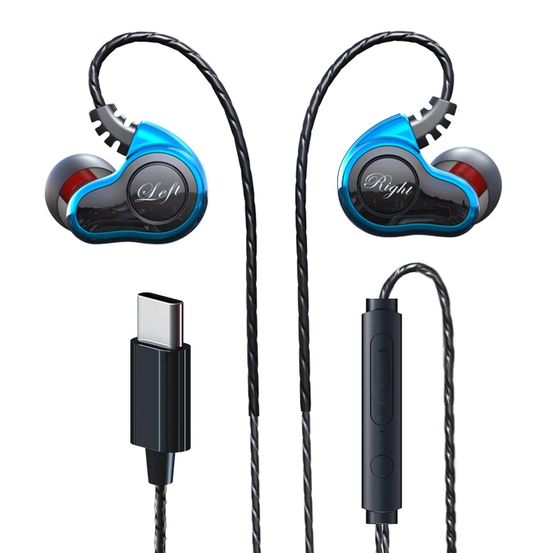Quality Bass Wired Headphones In-Ear Wired Earphone Earbuds Stereo Wire-Control Drive-by-Wire with Microphone HiFi Handsfree enlarge